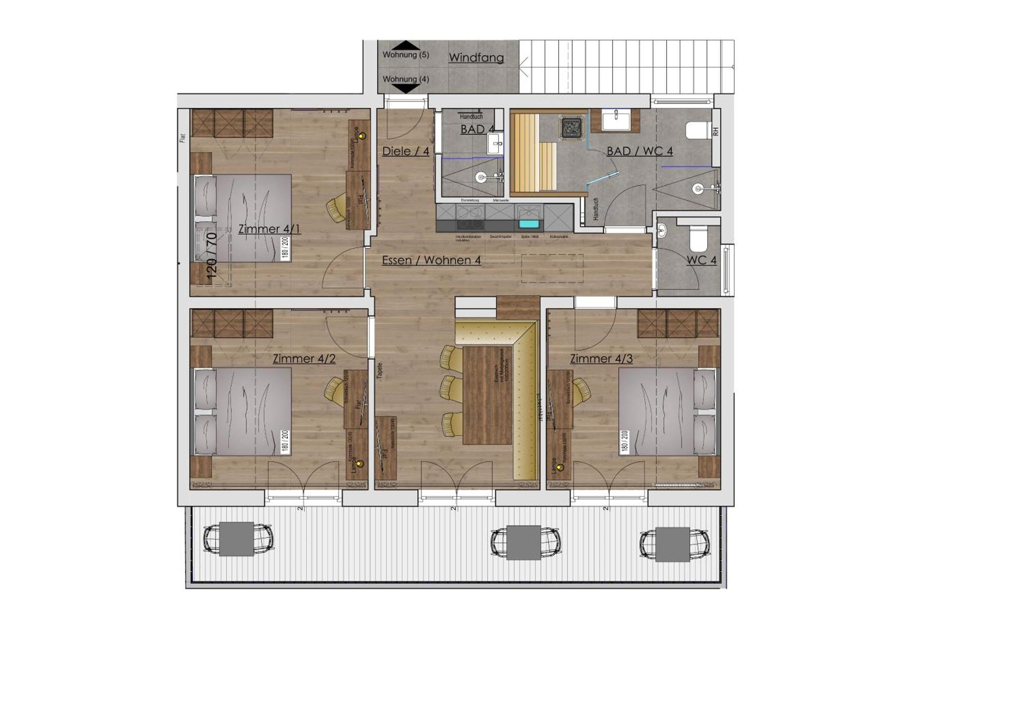 Appartements Kuckuck 莱奥冈 外观 照片