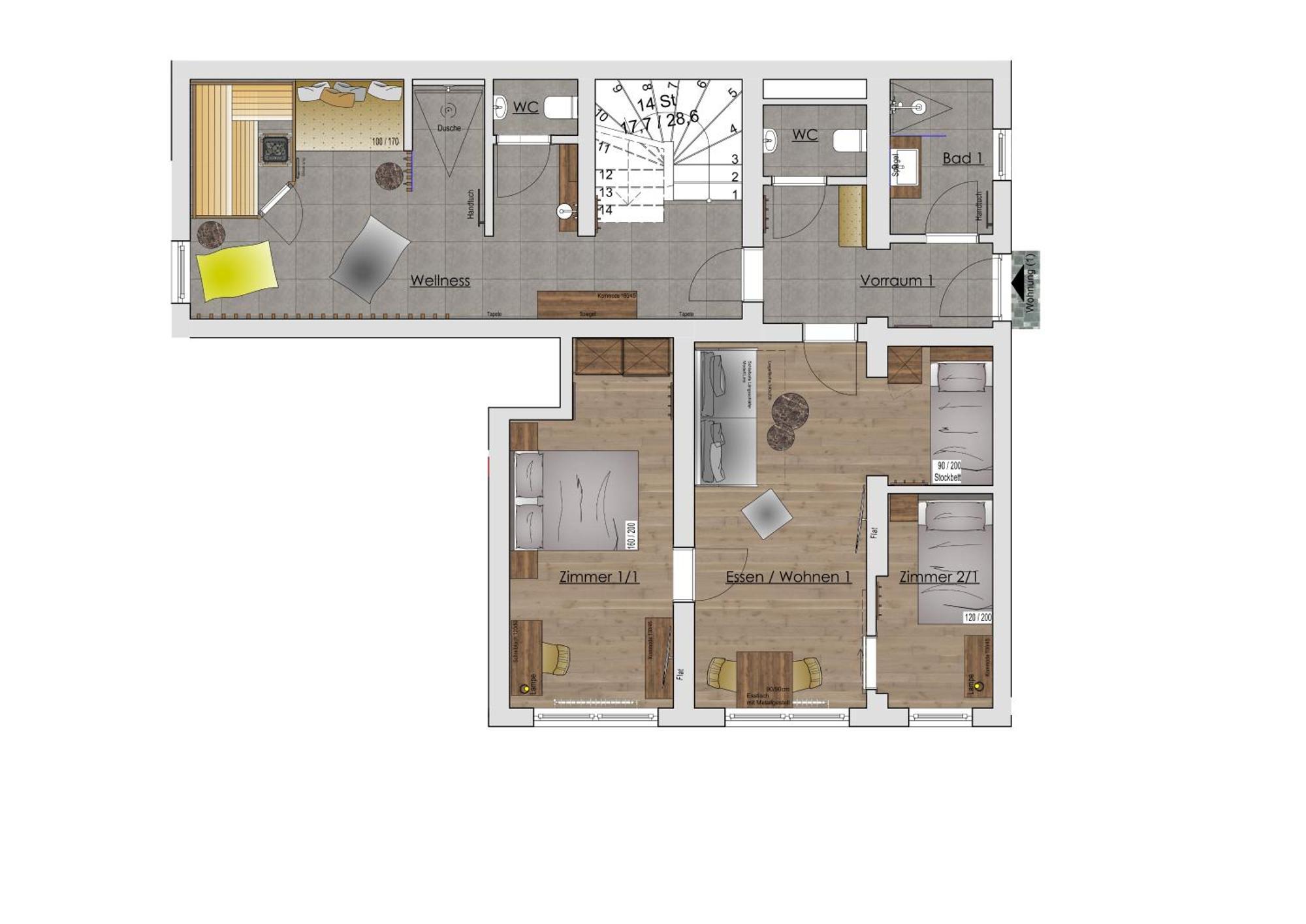 Appartements Kuckuck 莱奥冈 外观 照片